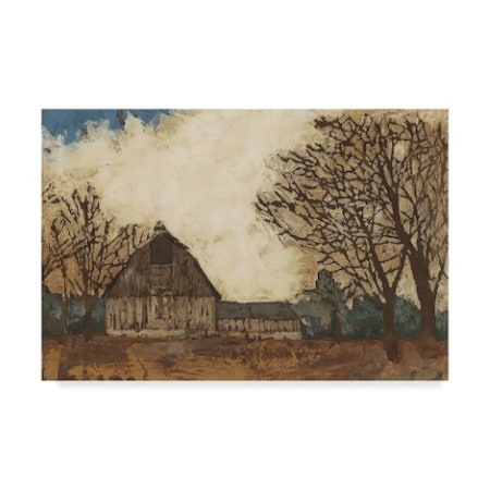 Megan Meagher 'Erstwhile Barn I' Canvas Art,16x24